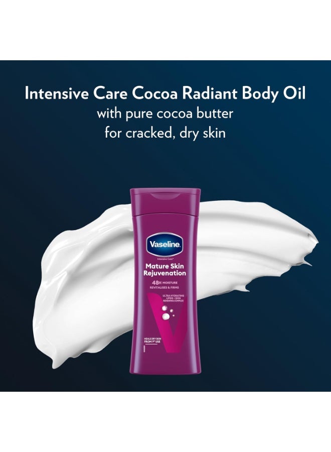 Vaseline Intensive Care Mature Skin Rejuvenation Body Lotion revitalises and firms with 48h moisture for maturing dry skin 400 ml - Image 3